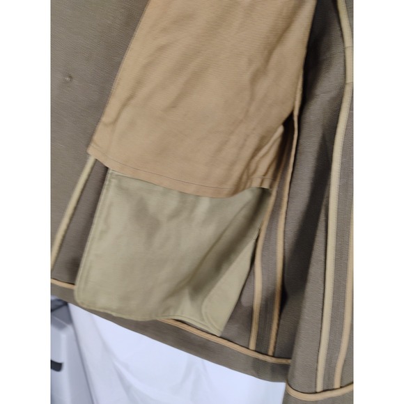 Vintage WWII U.S. Army Class A Uniform Military Jacket Size 38R 38 R Wool WW2 - Picture 12 of 13